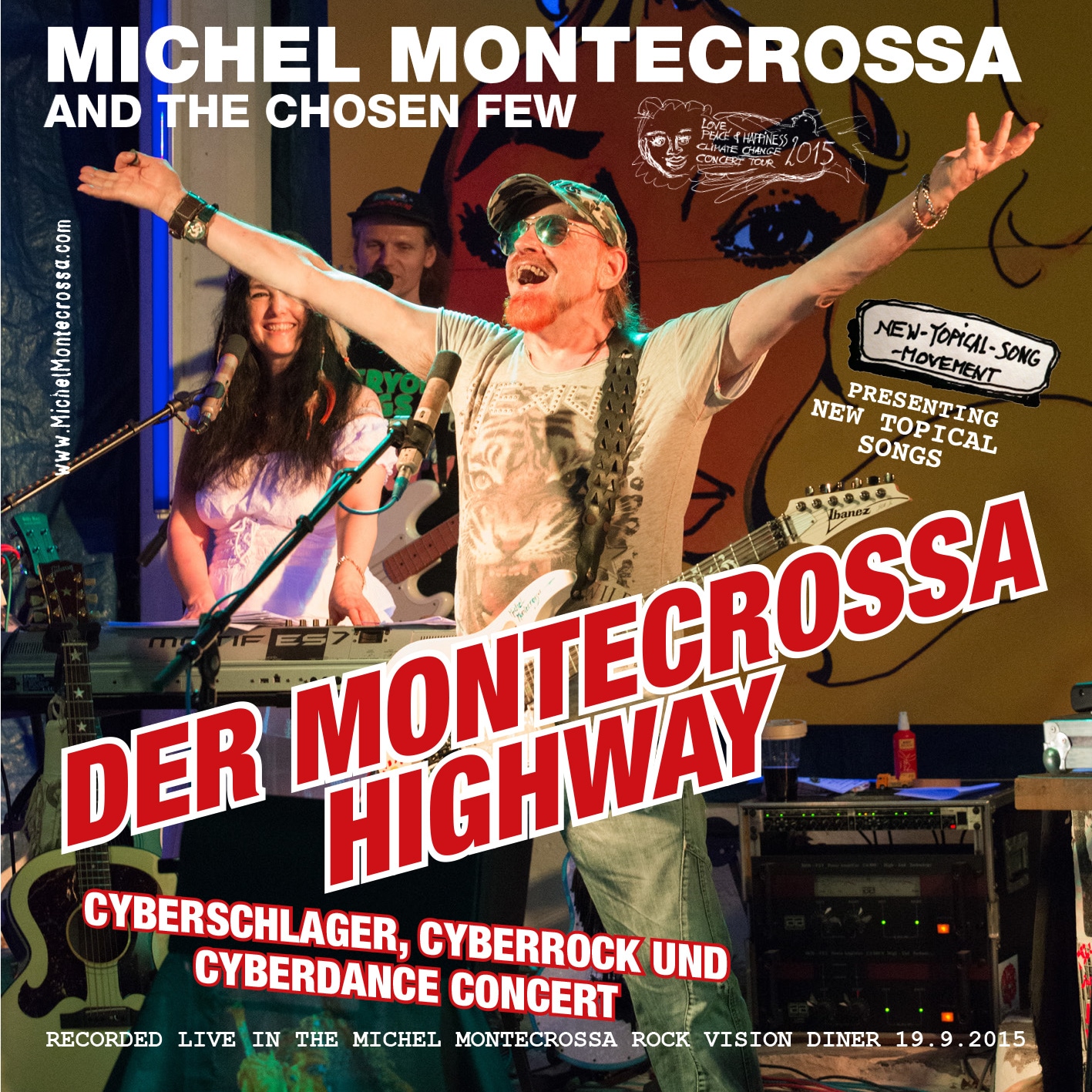 love peace happiness climate change concert tour 2015 product flyers goal song 2015